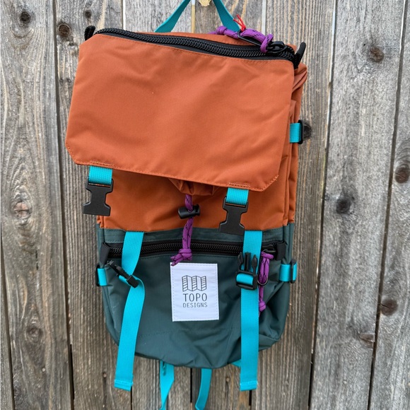 Topo Designs Colorful Rover Pack Mini - Picture 2 of 9